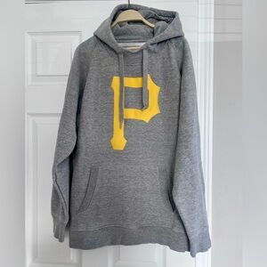Men’s Antigua Pittsburgh Pirates Gray Hoodie - XL